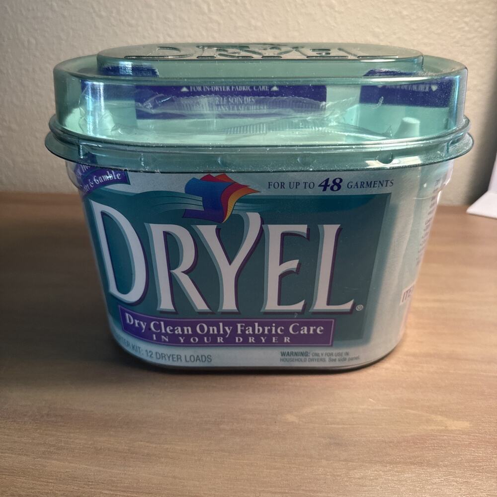 Dryel At Home Dry Cleaner Only Fabric Care in Your Dryer 11 loads Stain Remover